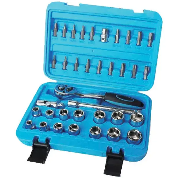 Streetwize 36Pcs 3/8" Drive Cv Socket Set -  Chrome Vanadium