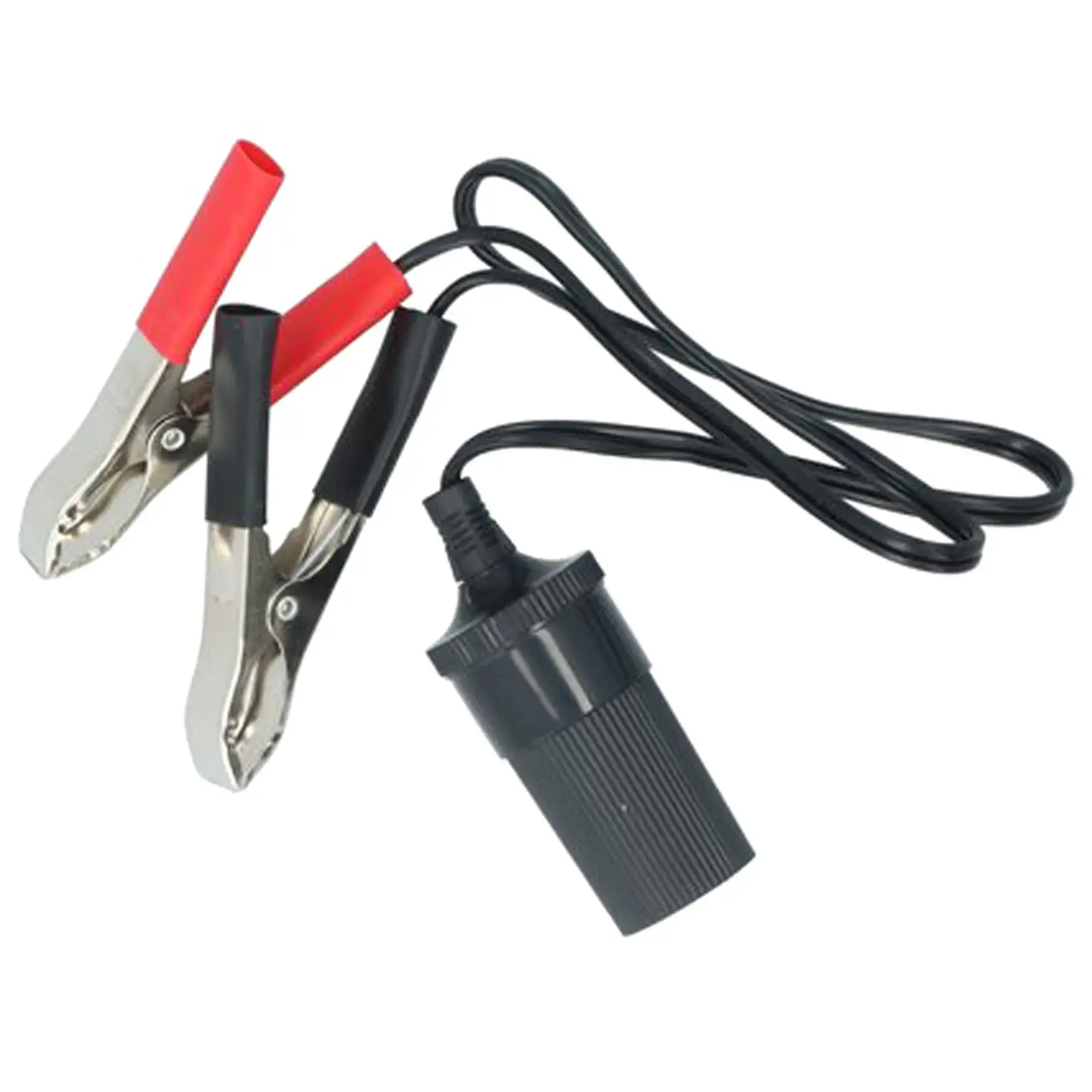 Carpoint 12V Cigarette Lighter Socket with Battery Clamps  (10A)