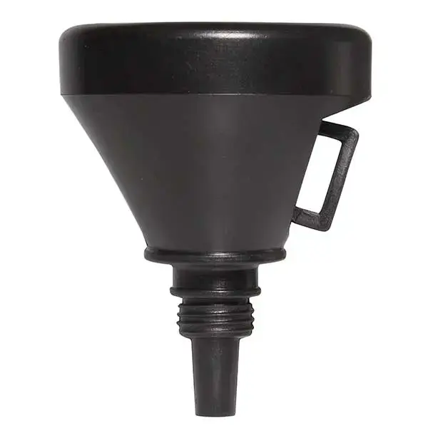 Carpoint Funnel black plastic 14cm dia