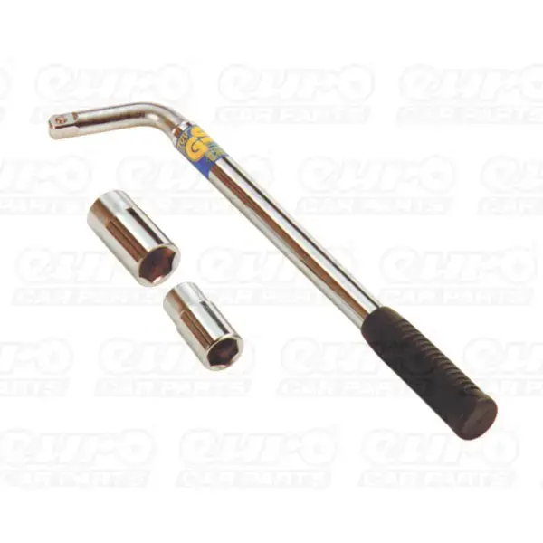 Carpoint Wheel nut wrench 17/19/21/23 telescopic