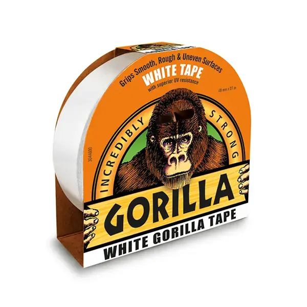 Gorilla Gorilla Tape White 48mm x 10m