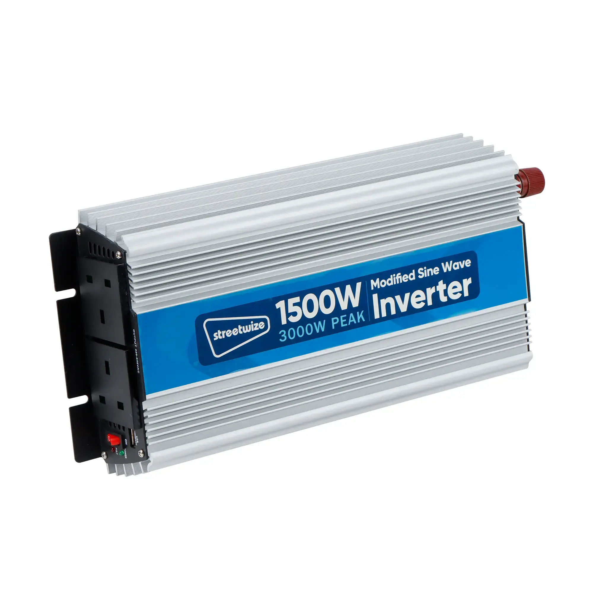 Streetwize 1500W (3000W Peak) Modified Sine Wave Inverter