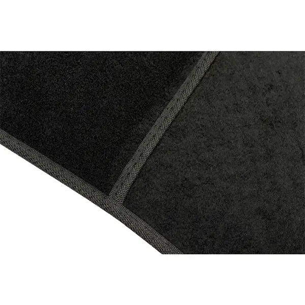 Streetwize 4 pce Carpet Mats Velour Black / Black binding