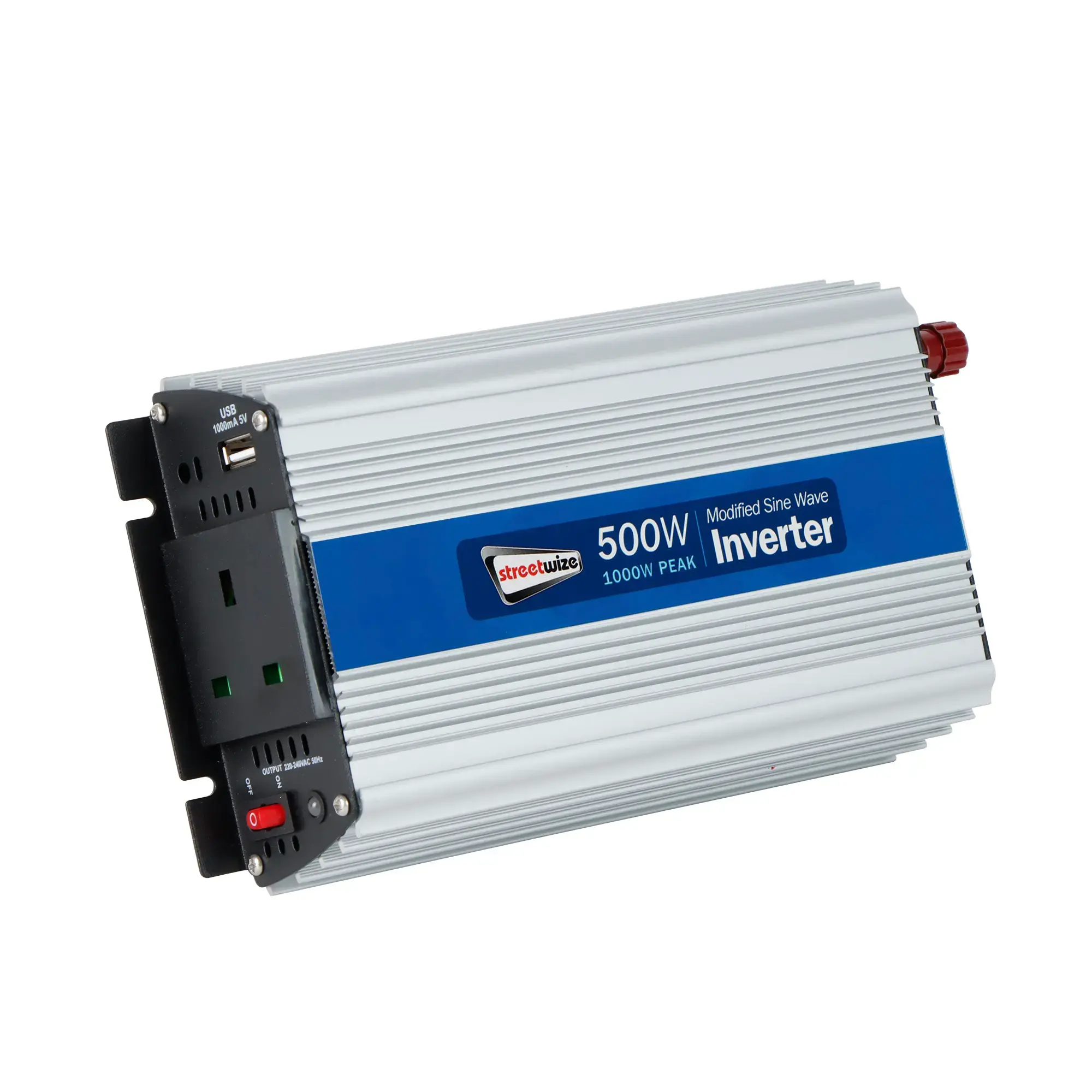 Streetwize 500W (1000W peak) Modified Sine Wave Inverter