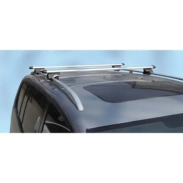 Streetwize 135cm Heavy Duty Universal Aluminium Roof Bars (For Roof Rails)