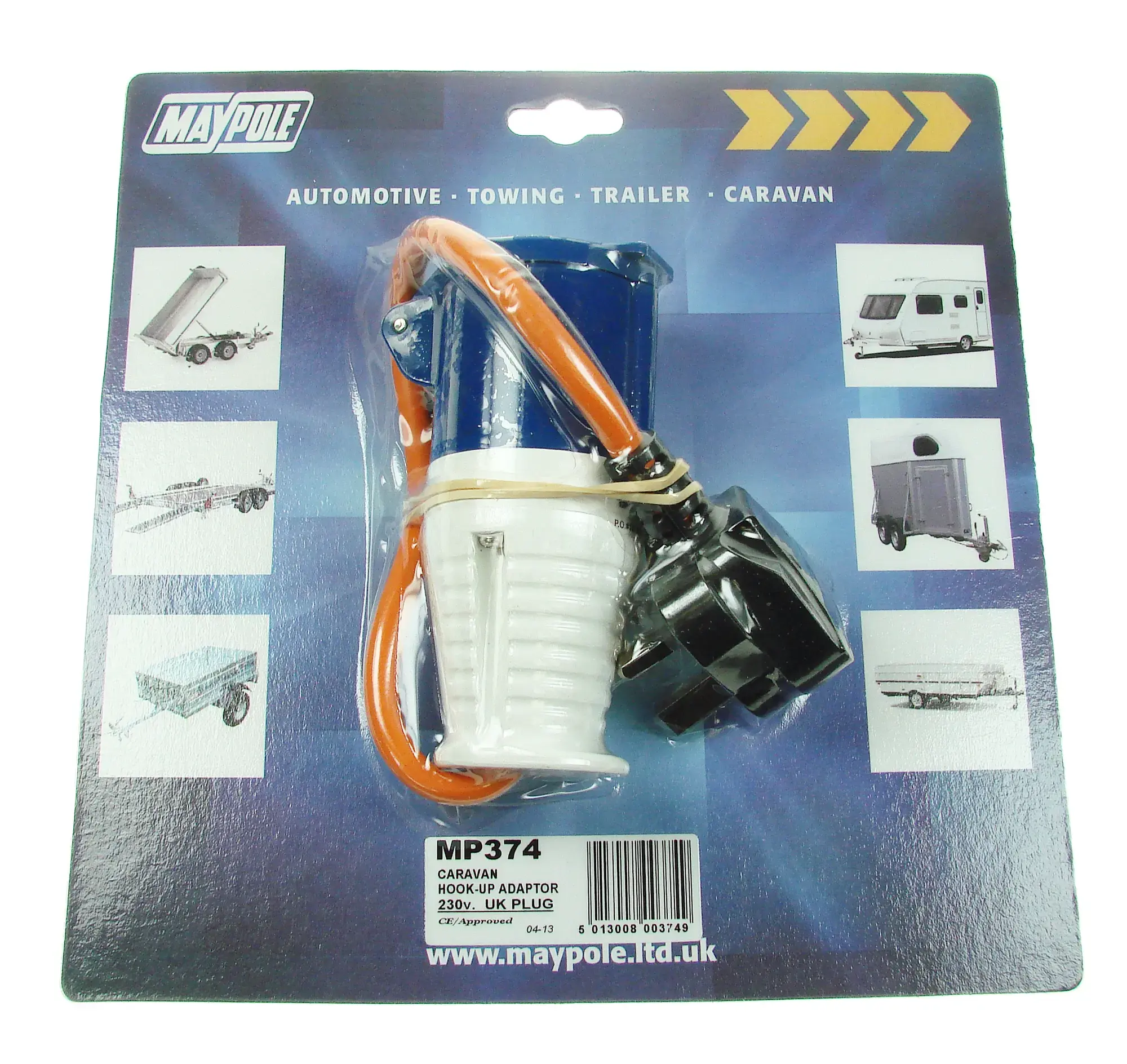 Maypole MP374 230V UK Hook-up Lead