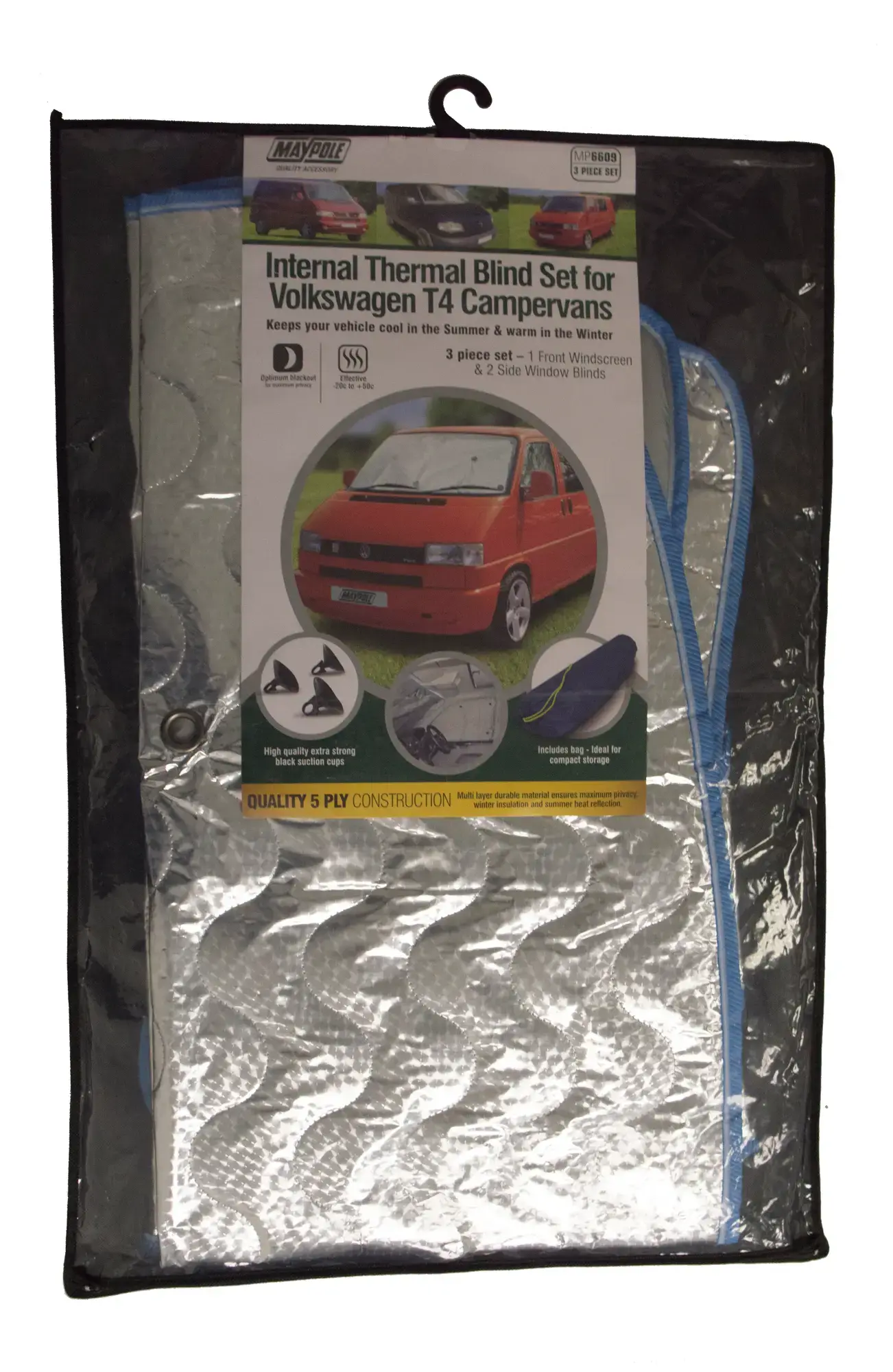 Maypole VW T4 Internal Thermal Blind Set