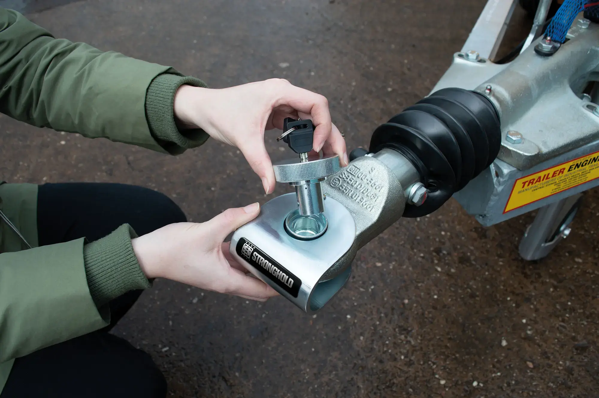 Maypole STRONGHOLD -  40/50MM TOWING EYE LOCK