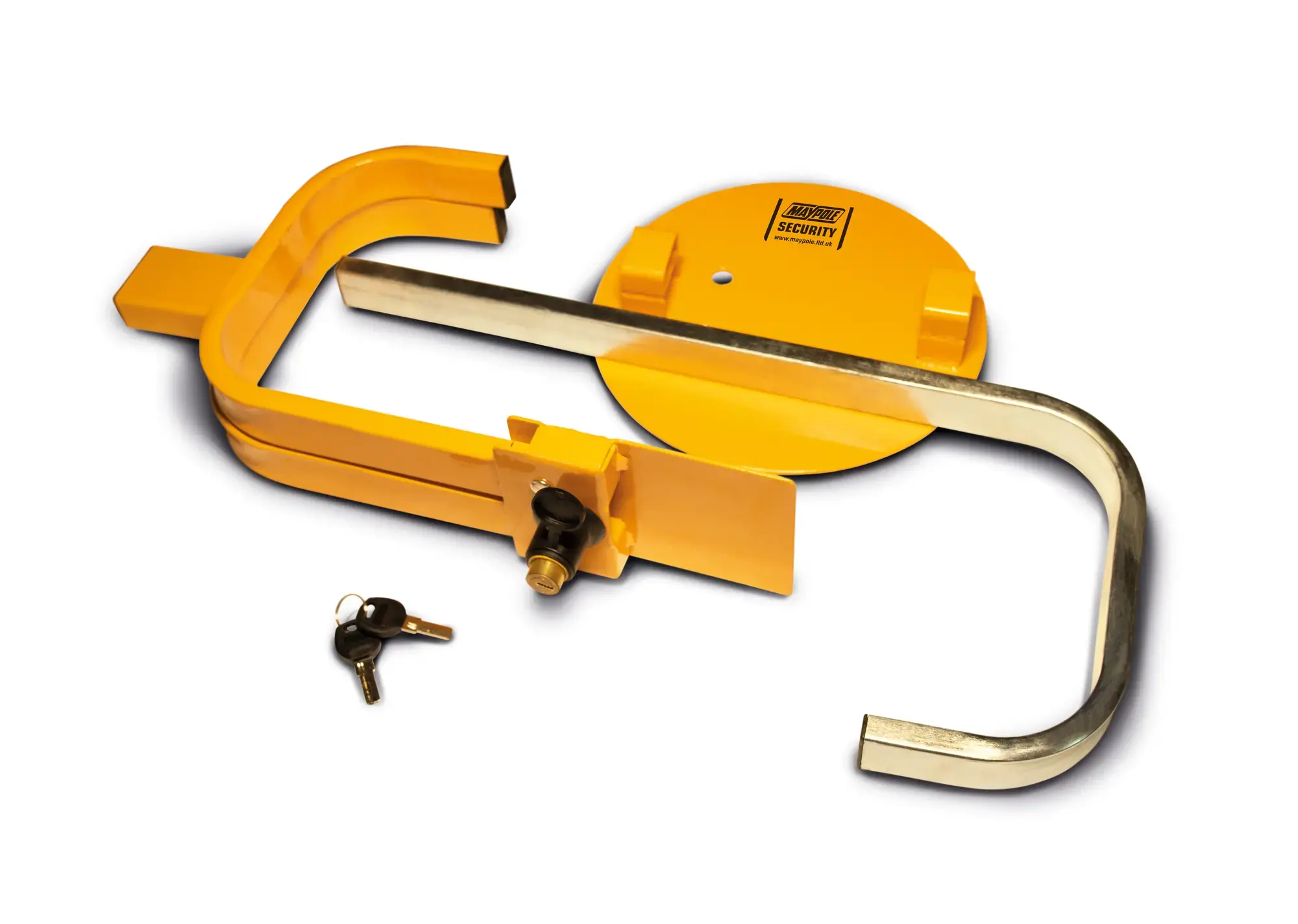 Maypole Universal Wheel Clamp 13"-17" 215mm MAX Tyre Width