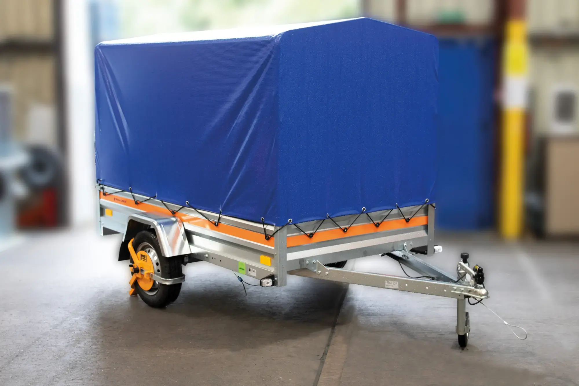 Maypole Universal Wheel Clamp 13"-17" 215mm MAX Tyre Width