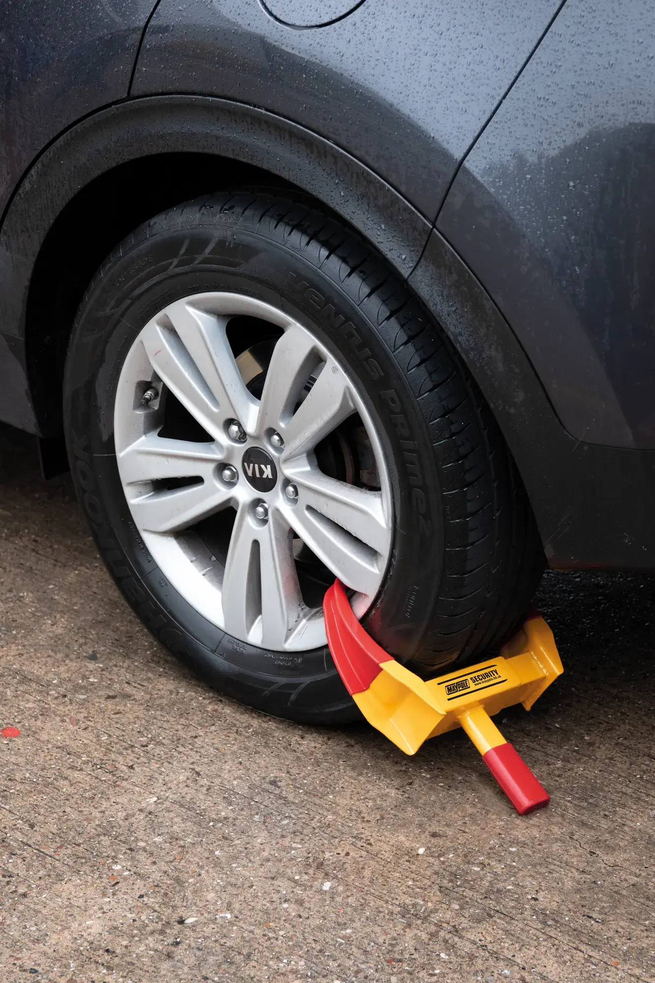 Maypole Universal Wheel Clamp 175-255mm tyre width