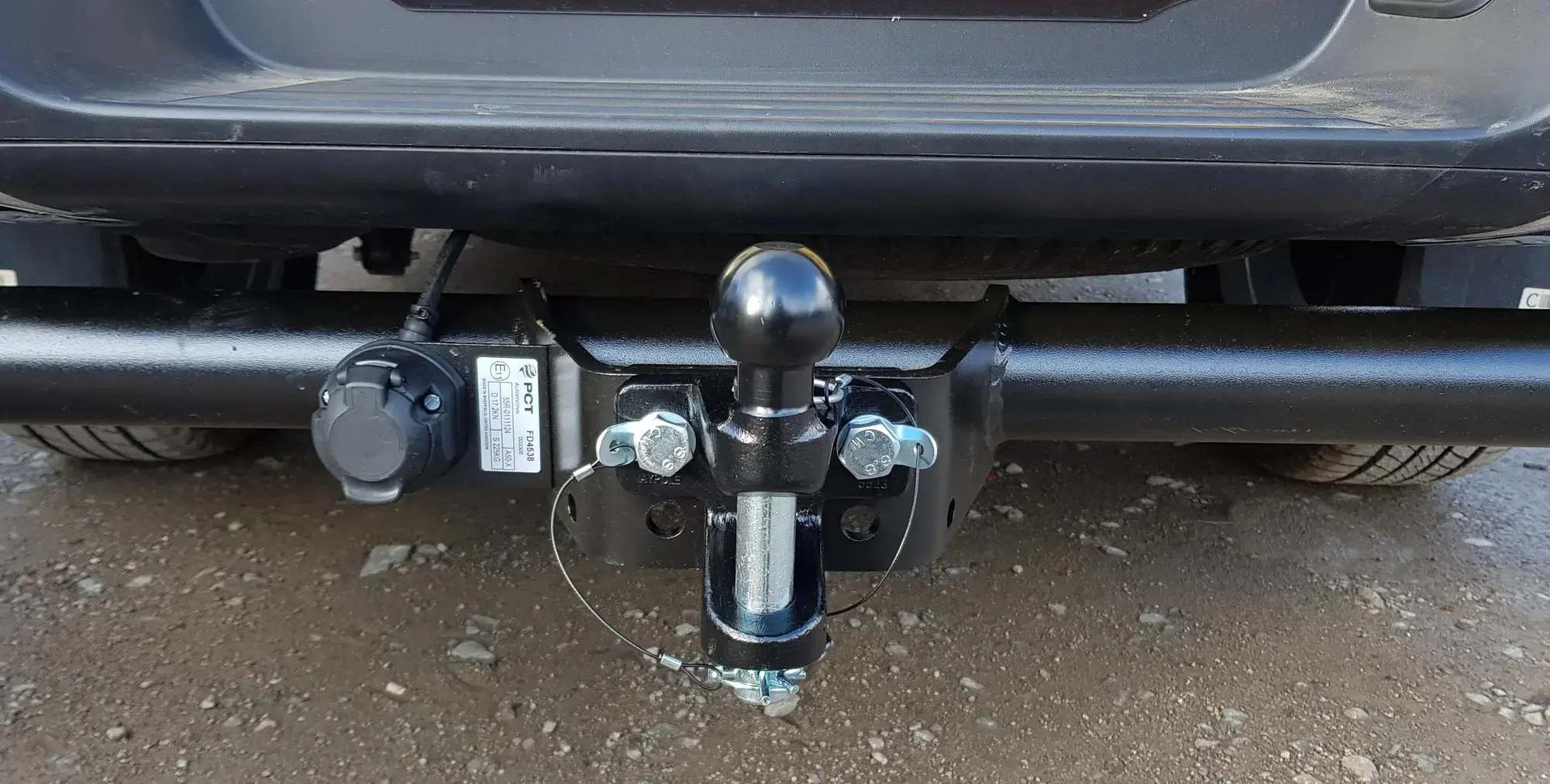 Maypole 50MM BALL/PIN COUPLING R55 / D20 / S350 (BLACK)