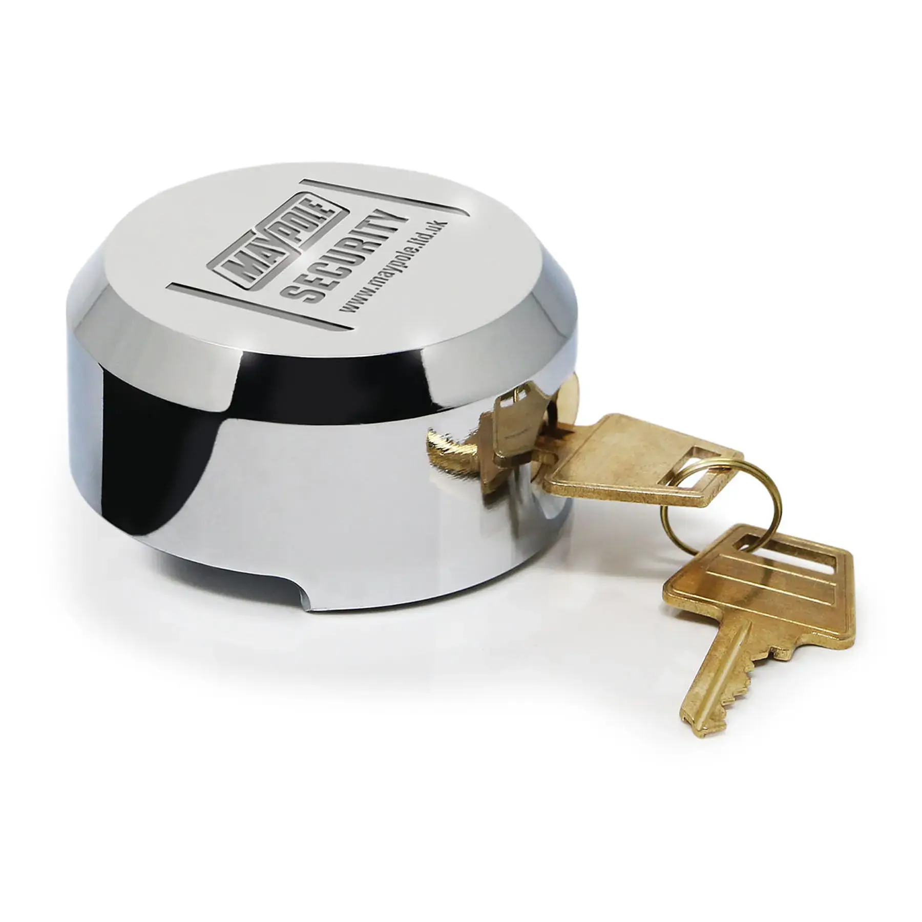 Maypole MP908 Van Door Lock Complete with Chrome Hasp & Fixing Bolts