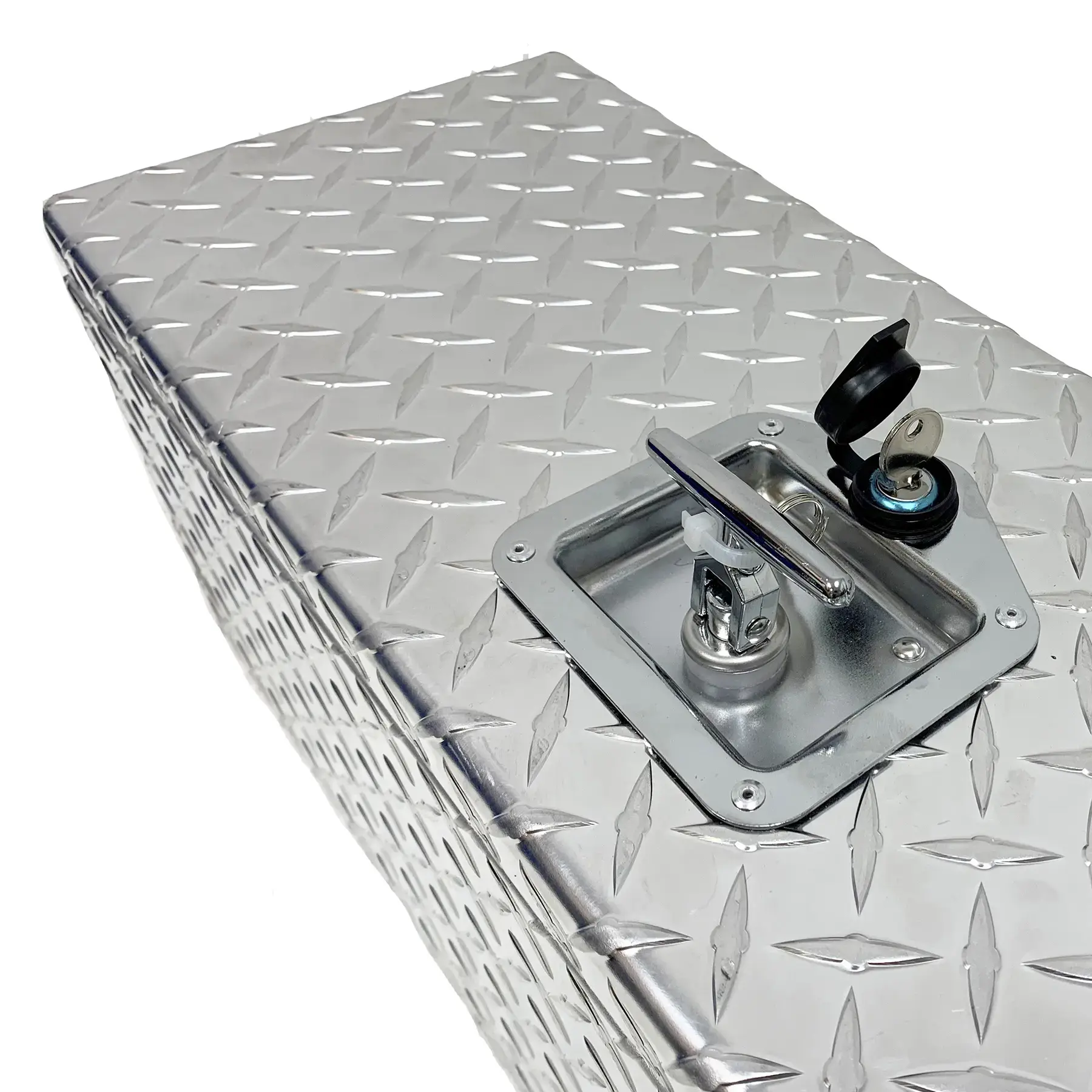 Maypole MP62160 Small Lockable Aluminium Trailer Toolbox 660x230x235mm (26"x9"x9")