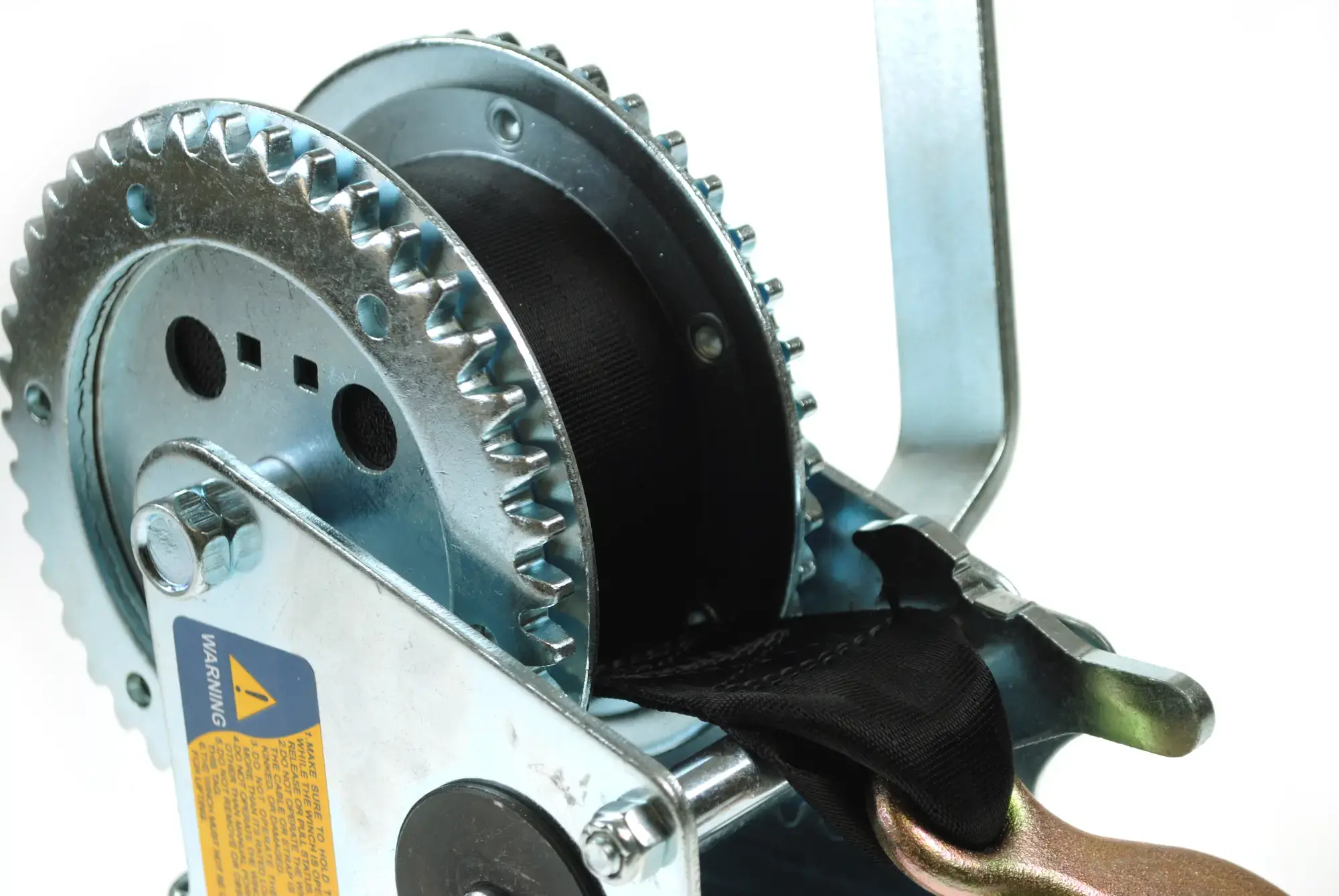 Maypole MP7975 Heavy Duty Hand Winch 900Kg / 2000LB