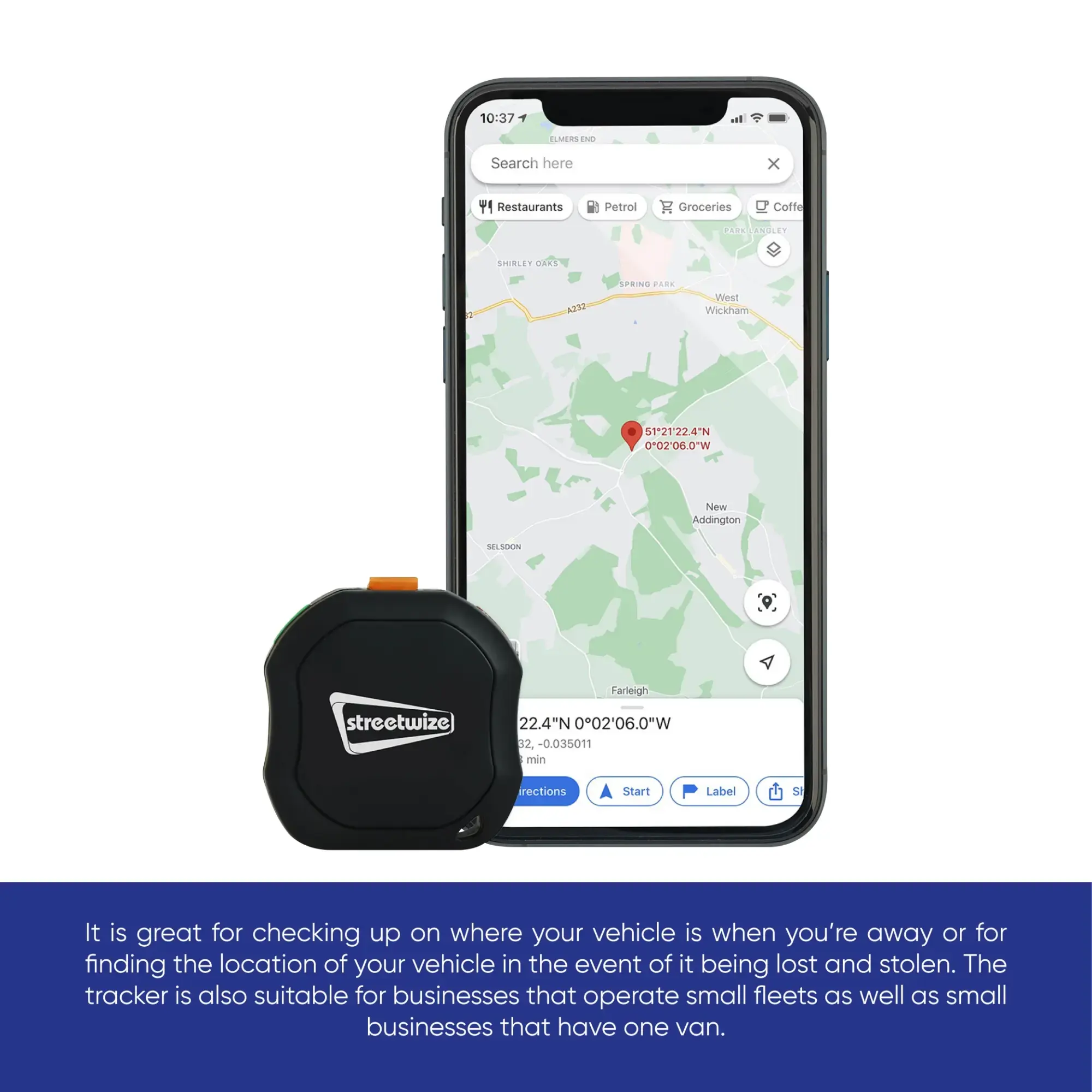 Streetwize Vehicle & Personal GPS Tracker