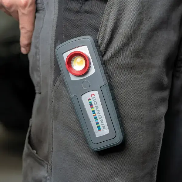 Scangrip Rechargeable handlamps with 2 colour temperatures