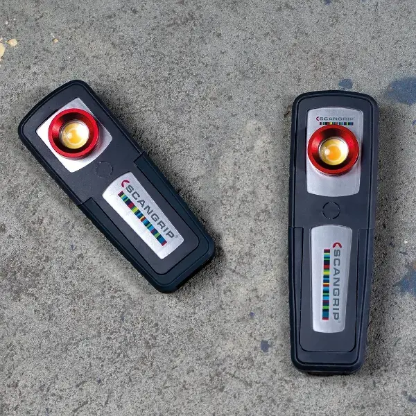 Scangrip Rechargeable handlamps with 2 colour temperatures