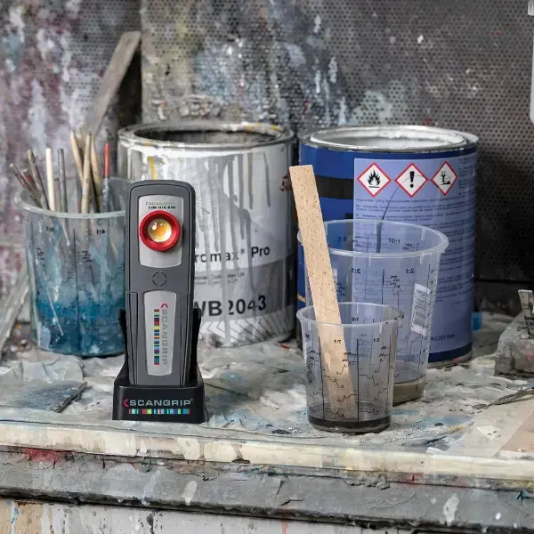 Scangrip SUNMATCH 3 COLOURMATCH Rechargeable handlamps with 5 colour temperatures