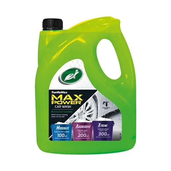 Turtlewax Max Power Car Wash Shampoo 4Ltr