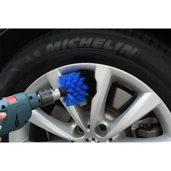 Streetwize 3pc Drill Brush Head Set