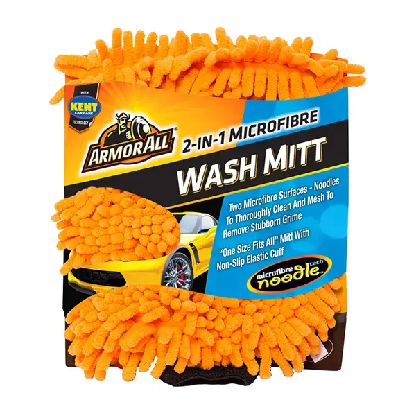 Armorall 2 in 1 Microfibre Noodle Wash Mitt