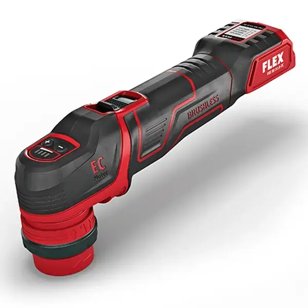 Flex The smart cordless polisher 10,8 V, rotary and random orbital free-running 10.8V
