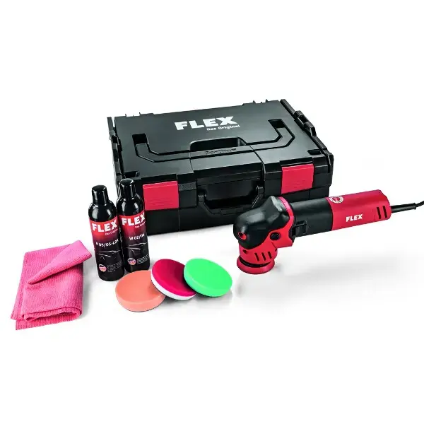 Flex Free Spinning Roto Random Orbit Polisher Set for Small Areas  XFE 7-12 80 P-Set