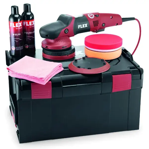 Flex Free Spinning Roto Random Orbit Polisher Polishing Set  XFE 7-15 125 P Set