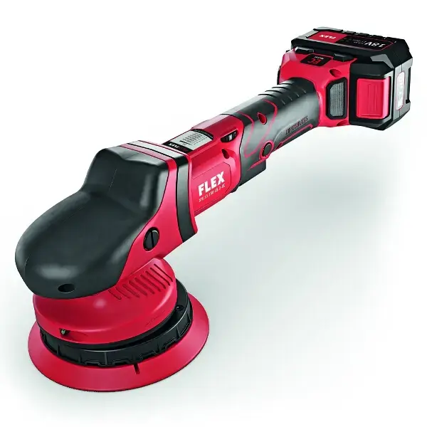 Flex Free Spinning Roto Random Orbit 18V Cordless Polisher Polishing Set XFE 15-150 1