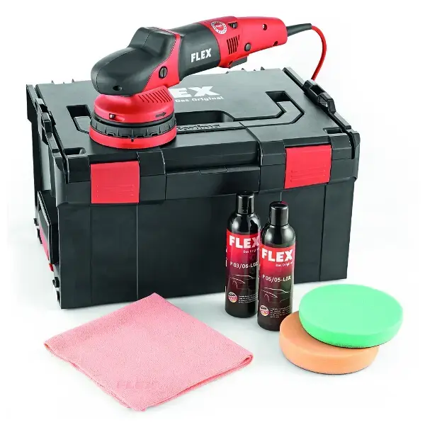 Flex Force Driven Positive Action Drive Random Orbit Polisher  XCE 10-8 125 P-Set