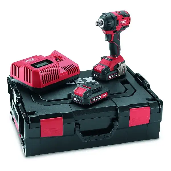 Flex Cordless impact drill driver 18,0 V IW 1/2" 18.0-EC/2,5 Set