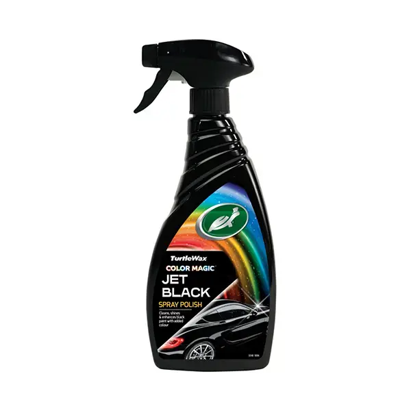 Turtlewax Jet Black Spray Polish 500ml