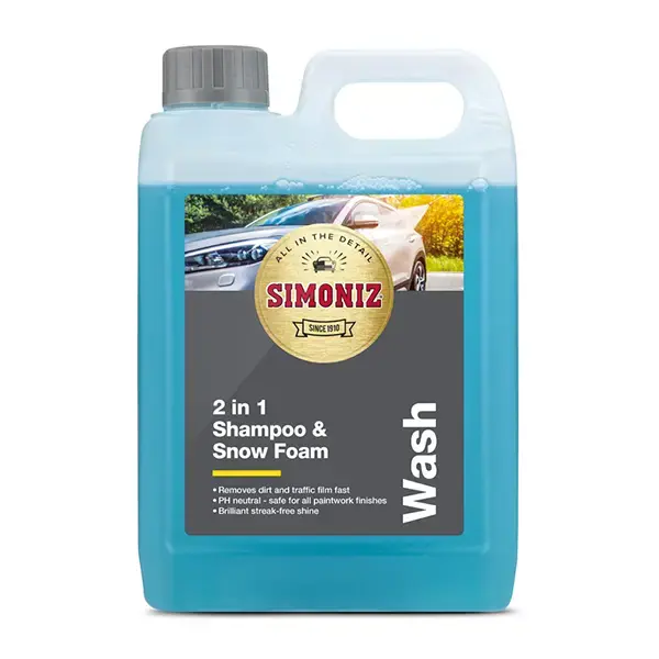 Simoniz 2 In 1 Shampoo And Snow Foam 2L