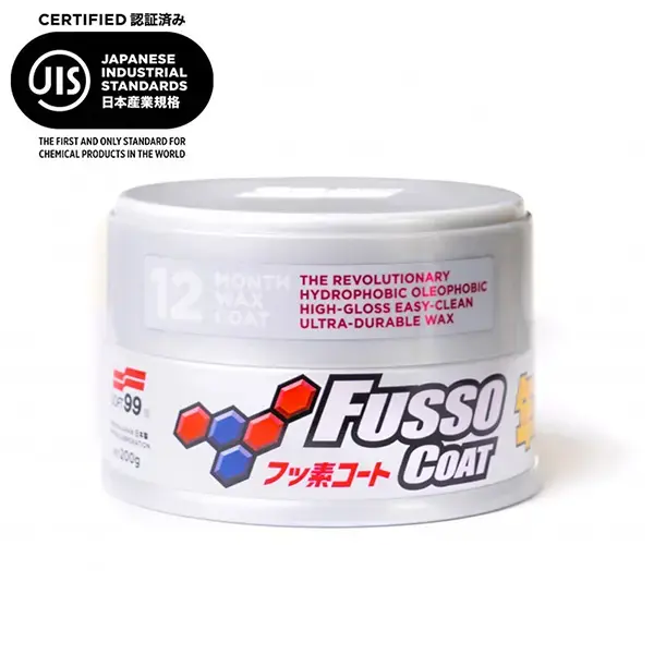 Soft99 Fusso Coat Hydrophobic Light 12 Month Wax 200g
