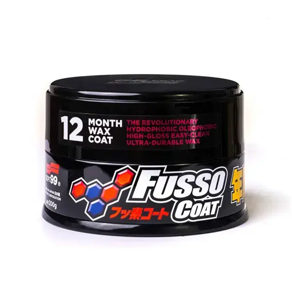 Soft99 Fusso Coat Hydrophobic Dark 12 Month Wax 200g