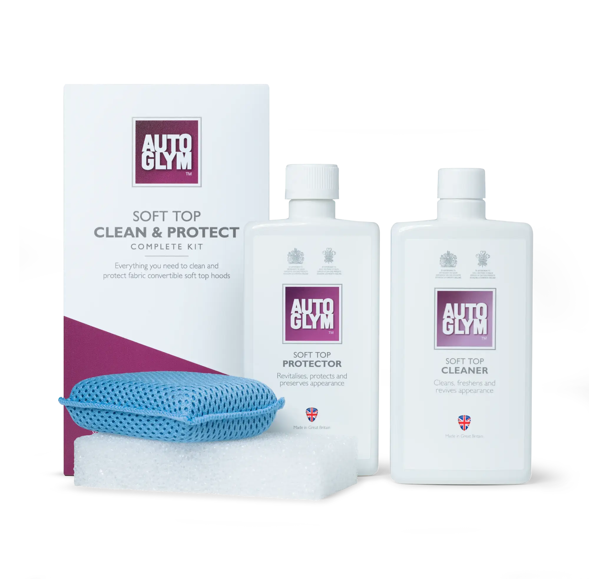 Autoglym Soft Top Clean & Protect Kit