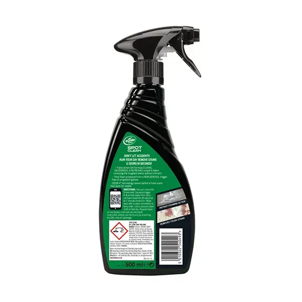 Turtlewax Spot Clean Stain & Odor Remover 500ml