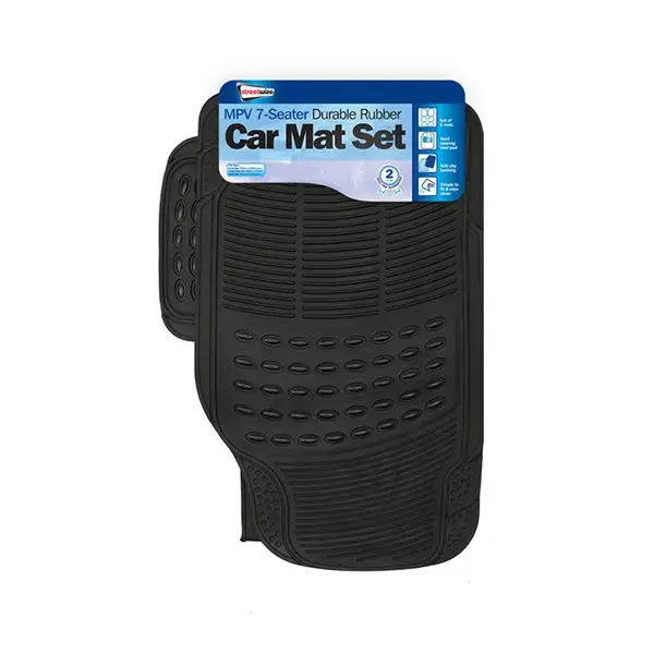 Streetwize MPV 7-Seater Durable Rubber Mat Set
