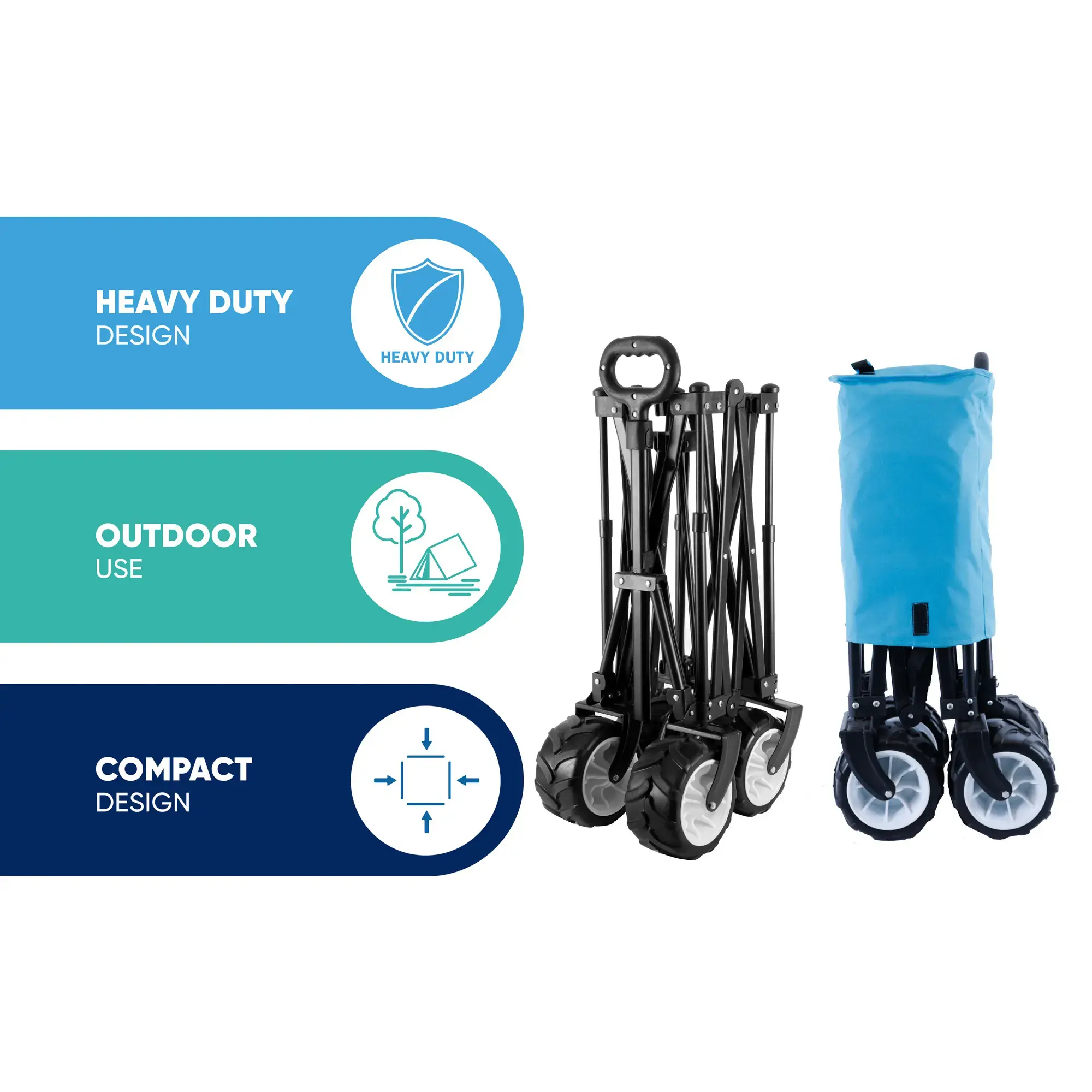 Streetwize All Terrain Heavy Duty Outdoor Trolley