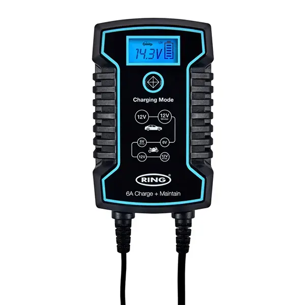 Ring Auto 6A Smart Charger and Battery Maintainer RSC806