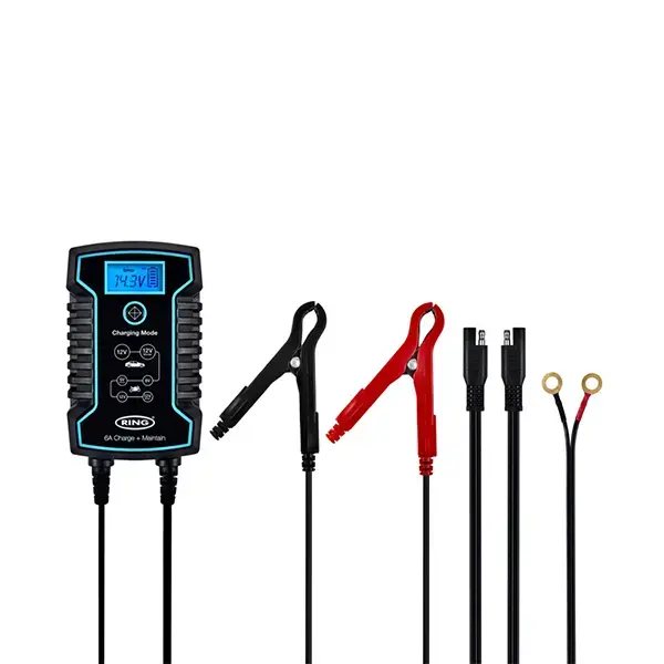 Ring Auto 6A Smart Charger and Battery Maintainer RSC806