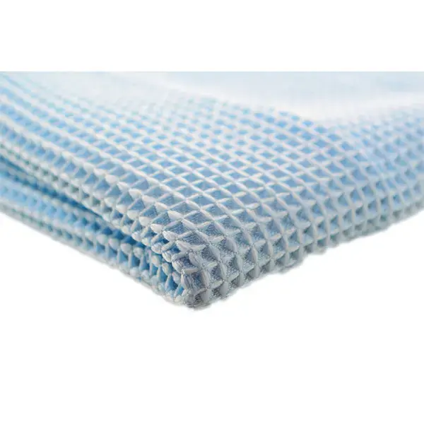 Martin Cox Waffle Quick-Dry Blue Microfibre Drying Towel