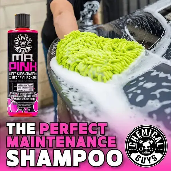 Chemical Guys Mr Pink Car Wash Super Suds Shampoo (16oz)