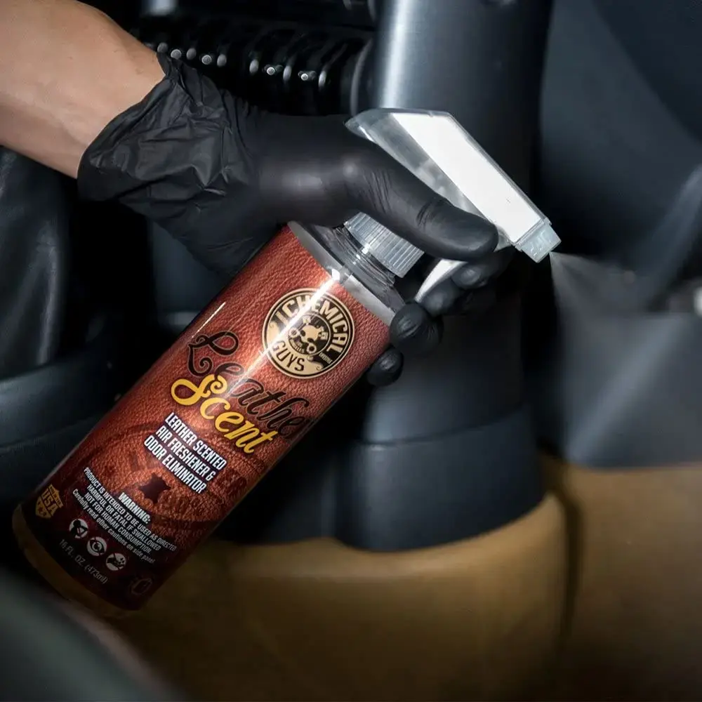Chemical Guys Leather Scent Premium Air Fragrance & Freshener 473ml