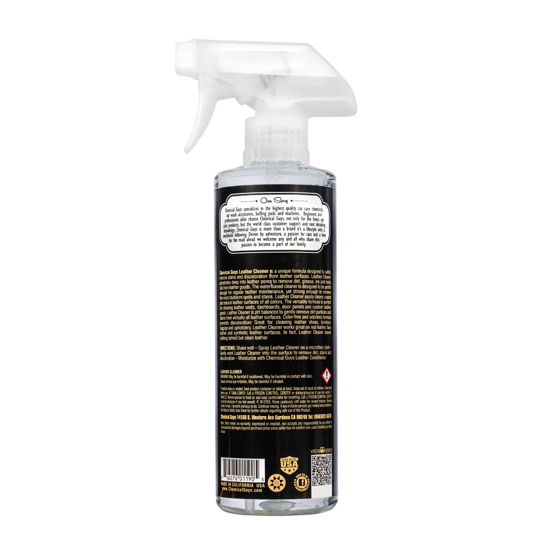 Chemical Guys Leather Cleaner OEM Approved Leather Cleaner 473ml