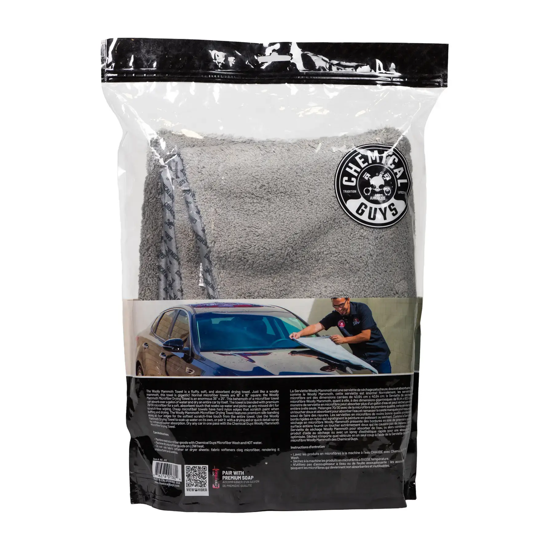 Chemical Guys Woolly Mammoth Microfiber Drying Towel