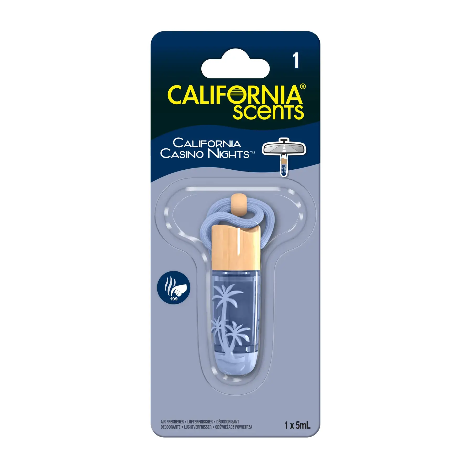 California Scents Casino Nights Hanging Vial