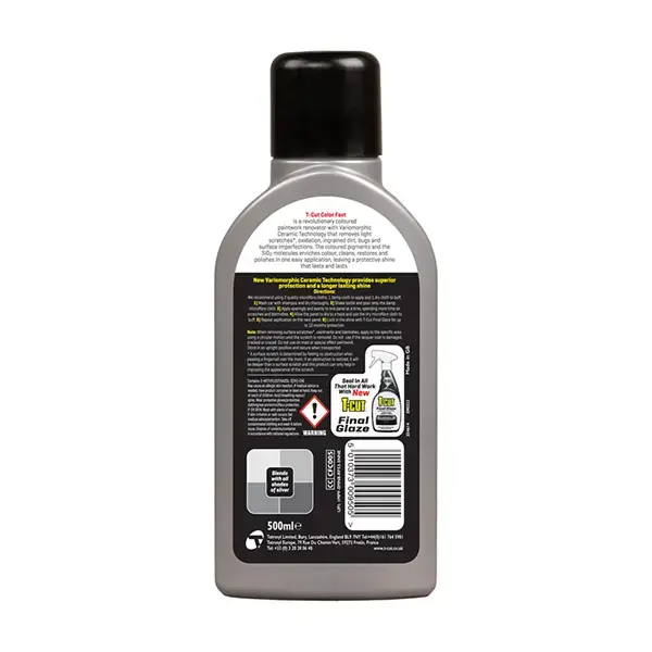 T-Cut Color Fast Ceramic Silver 500ml