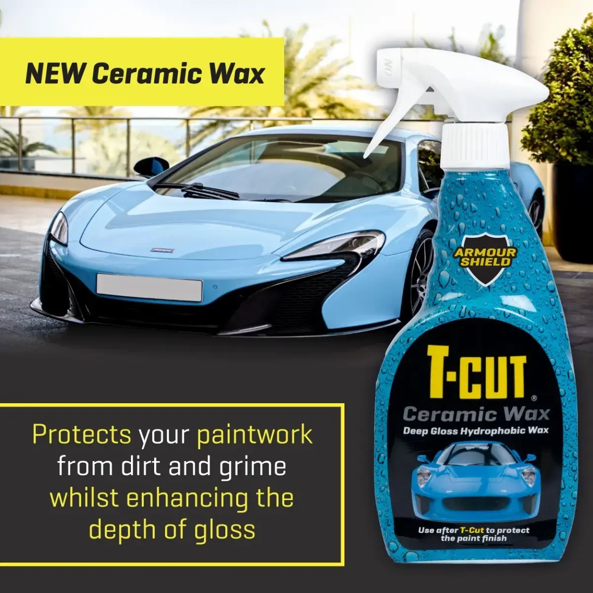 T-Cut Ceramic Wax 500ml Euro Car Parts
